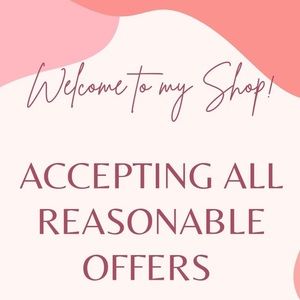 REASONABLE OFFERS ONLY!